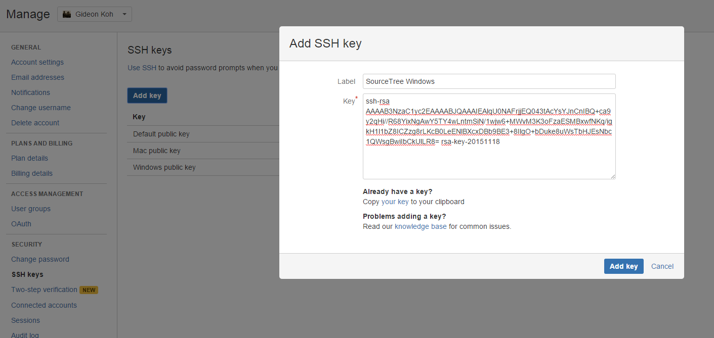 Generate Ssh Key For Bitbucket